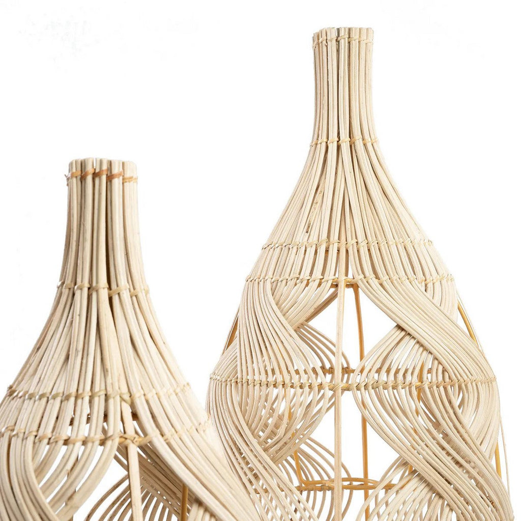 The Garaffa Pendant - Natural - L - LUXONAS HOME