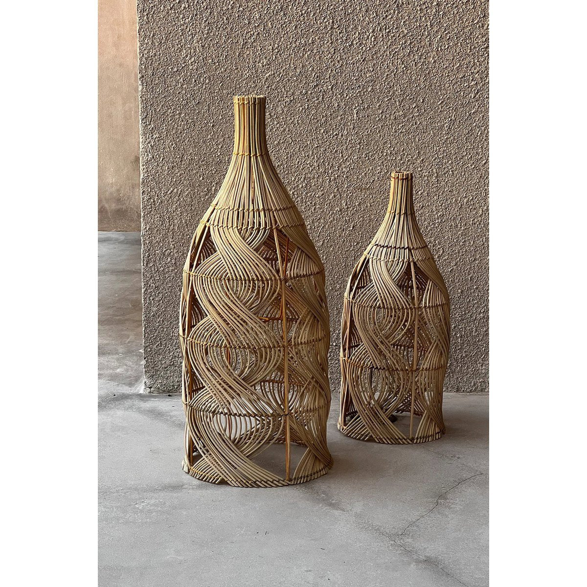 The Garaffa Pendant - Natural - L - LUXONAS HOME