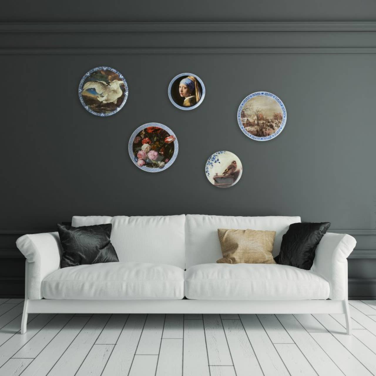 The Goldfinch Bird Wall Plate - LUXONAS