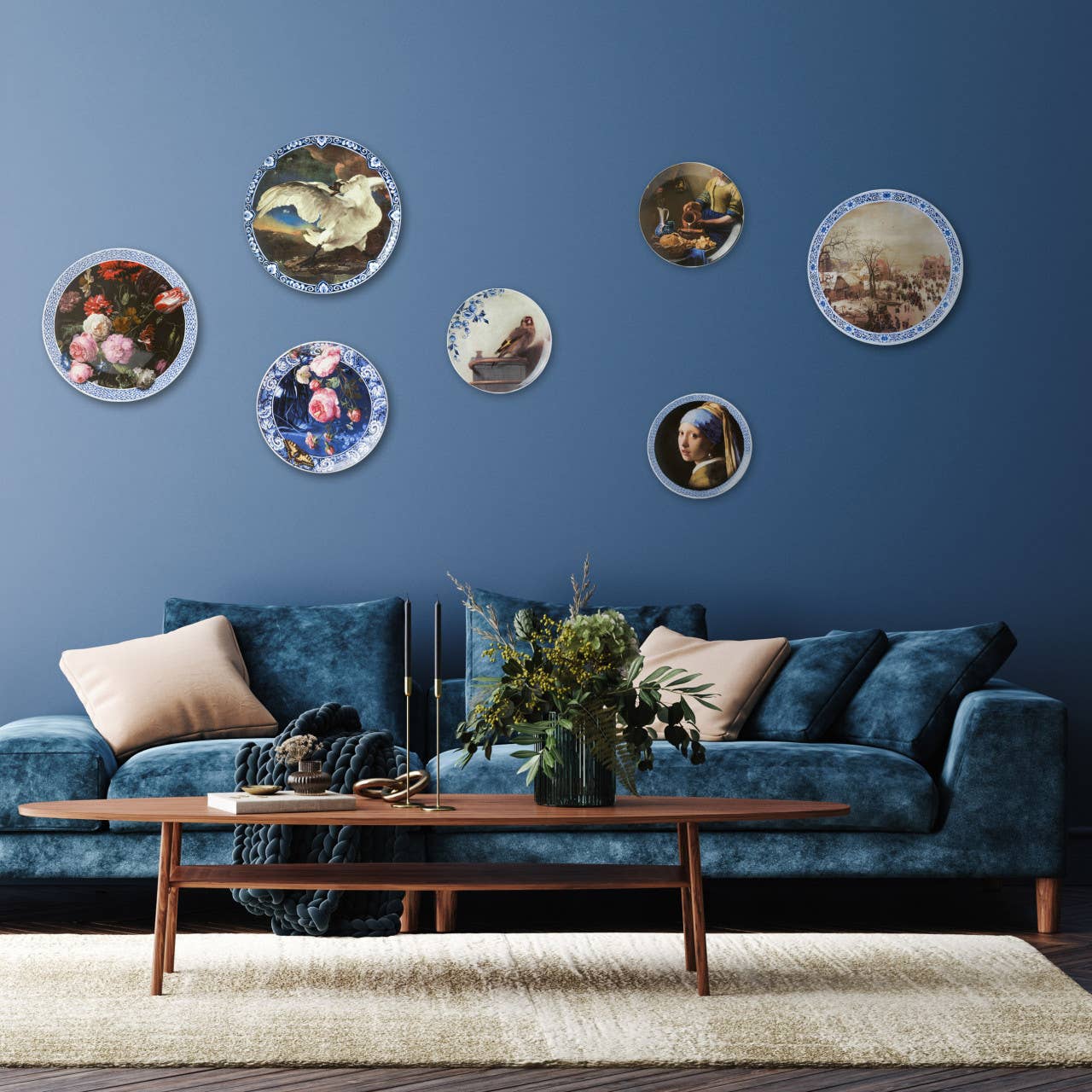 The Goldfinch Bird Wall Plate - LUXONAS