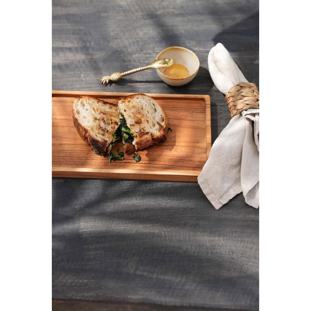 The Gormandize Tray - Natural - L - LUXONAS HOME