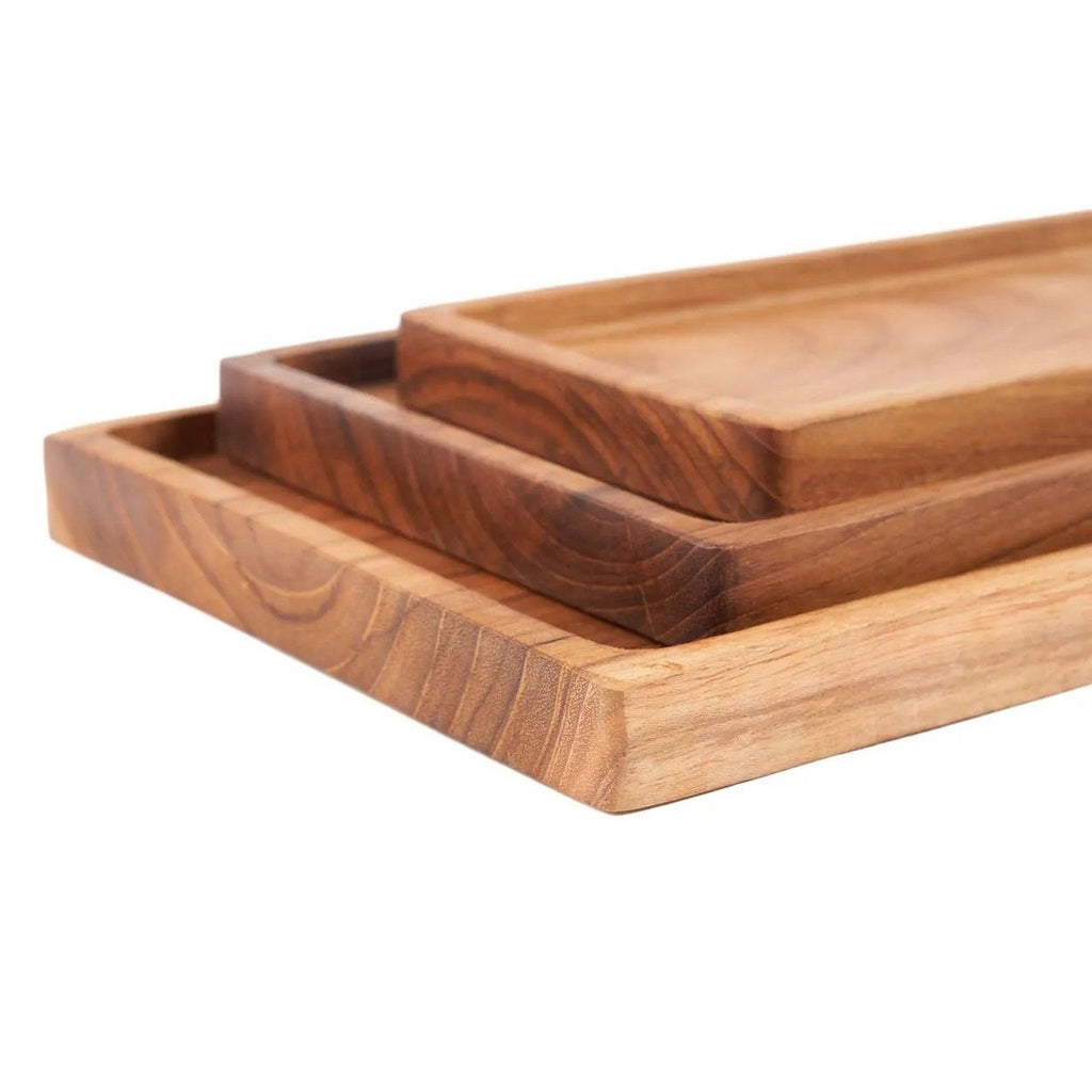 The Gormandize Tray - Natural - L - LUXONAS HOME