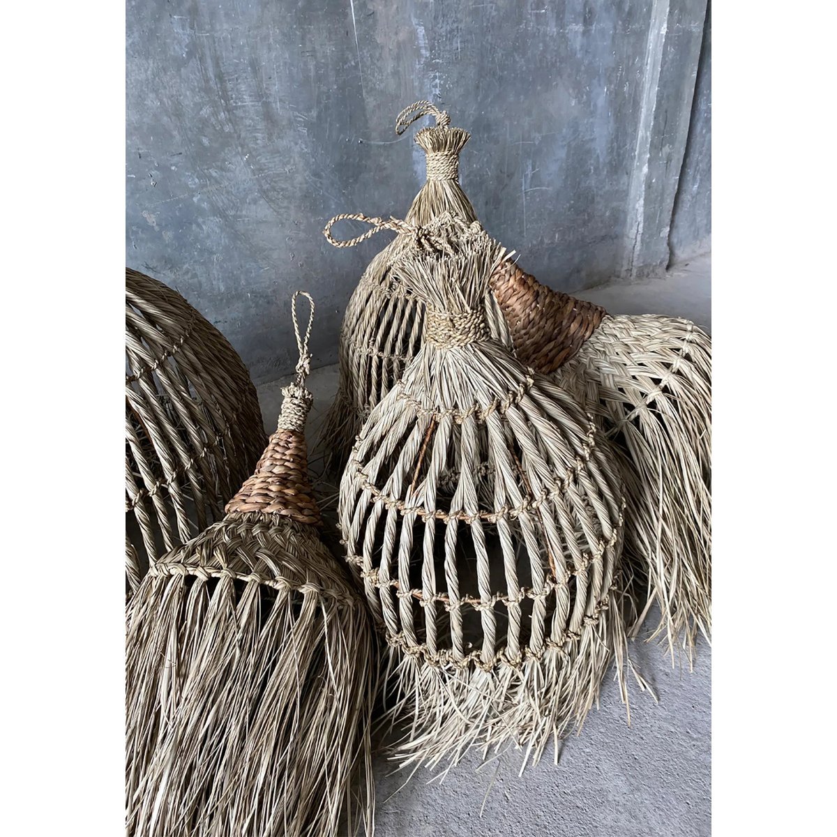 The Guagua Pendant - Natural - L - LUXONAS HOME