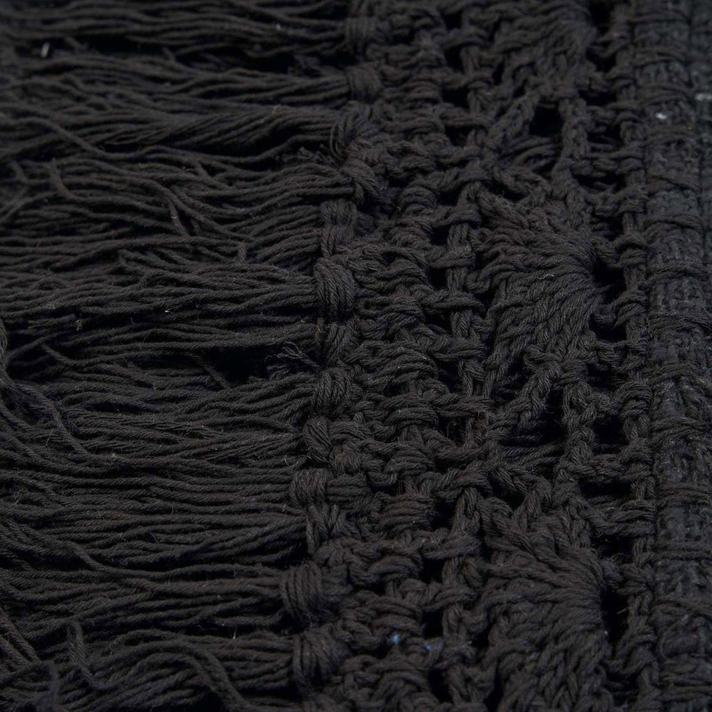 The Gypsy Bed Throw - Black - LUXONAS HOME