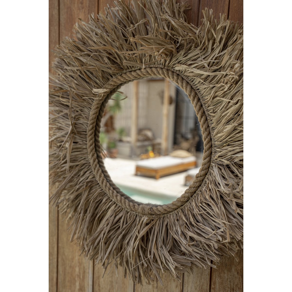 The Haïti Mirror - Natural - LUXONAS HOME