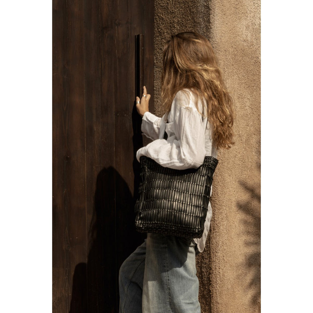 The Haute Tote Bag - Black - LUXONAS HOME