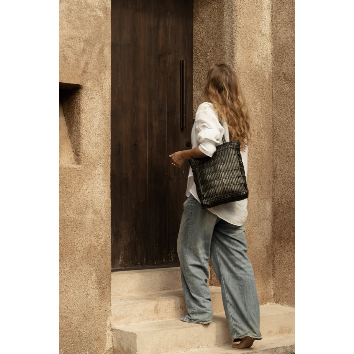 The Haute Tote Bag - Black - LUXONAS HOME