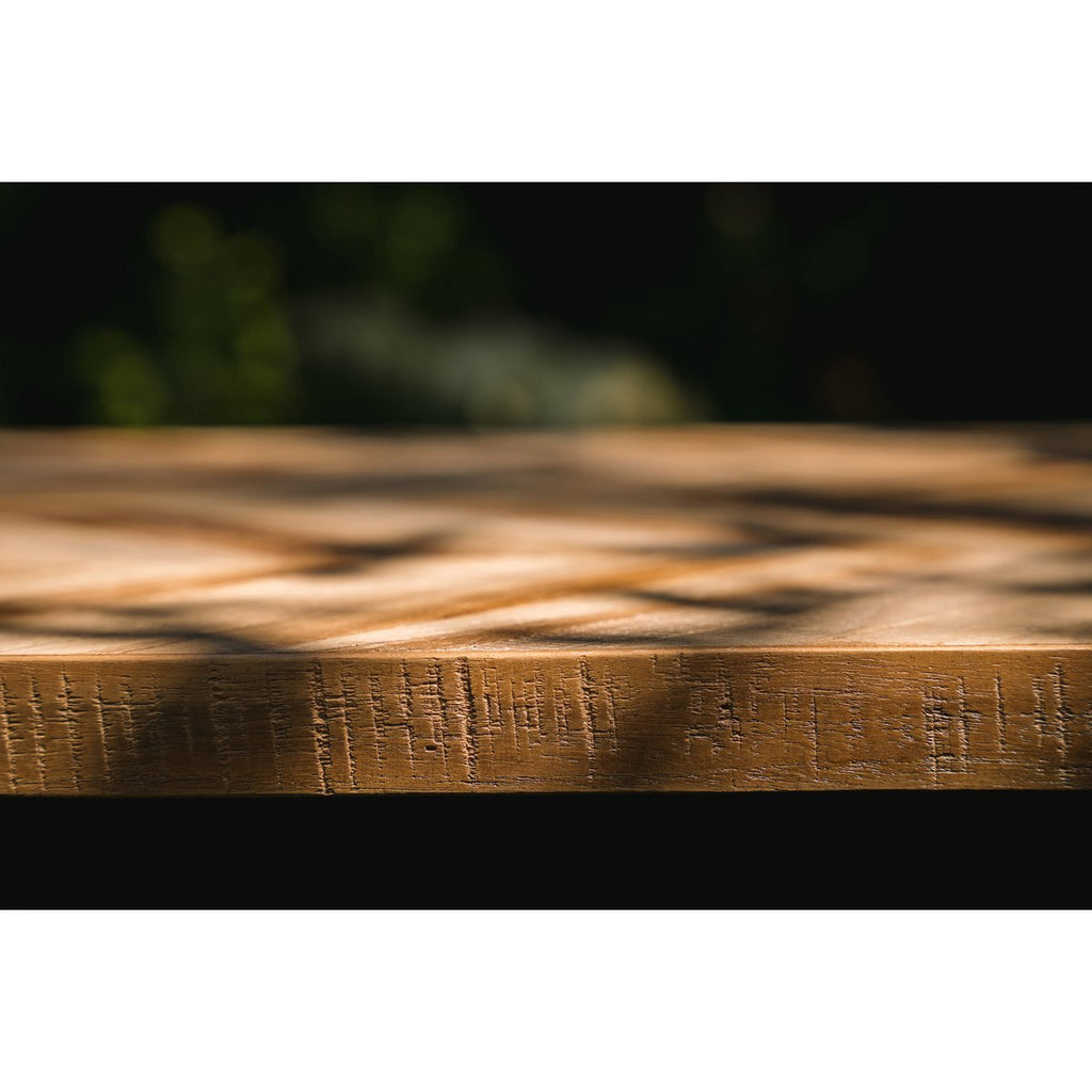 The Herringbone Console - Natural - LUXONAS HOME