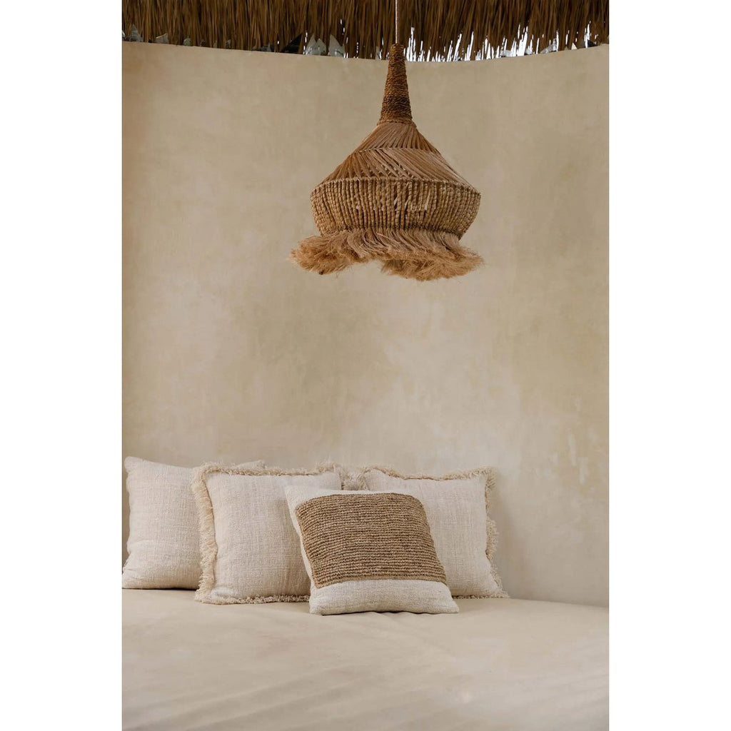 The Hippy Tipi Pendant - Natural - L - LUXONAS HOME