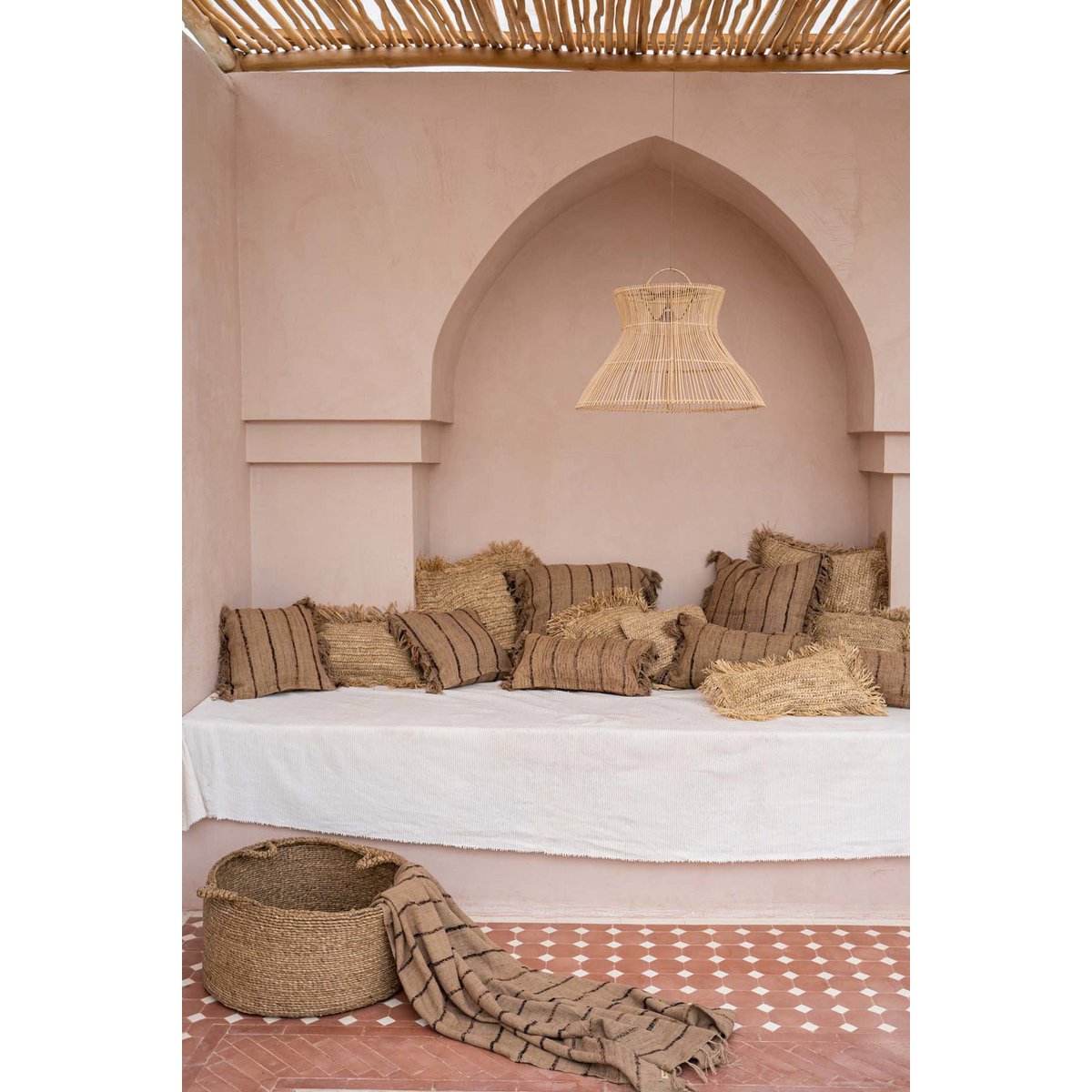 The If It Pleases You Plaid - Beige Black - LUXONAS HOME