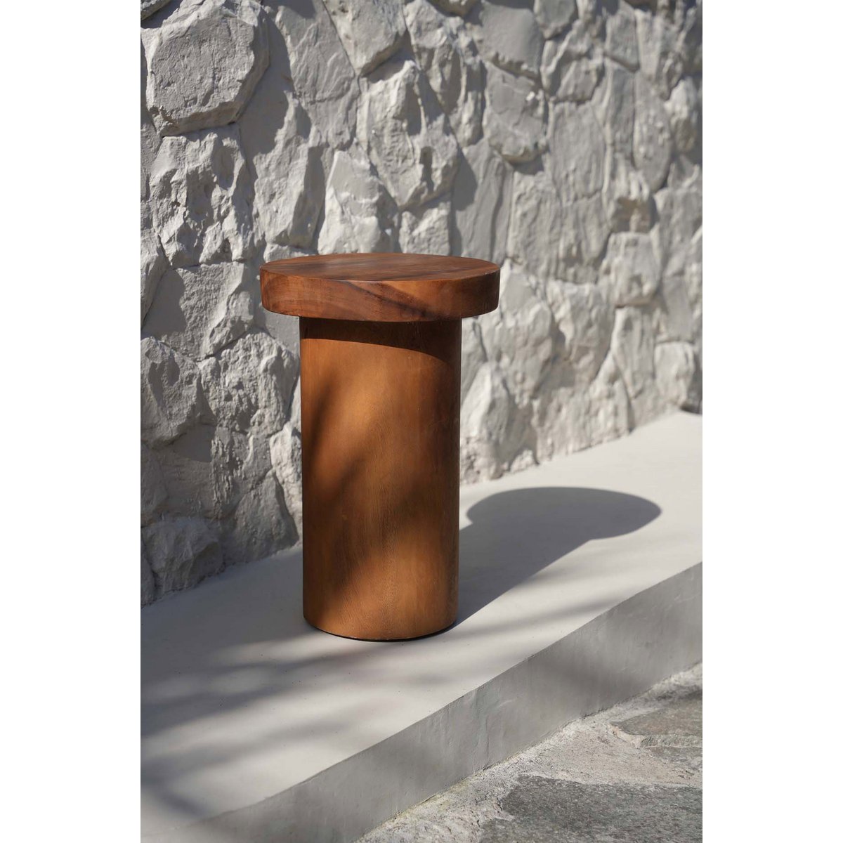 The Inti Side Table - Natural - LUXONAS HOME