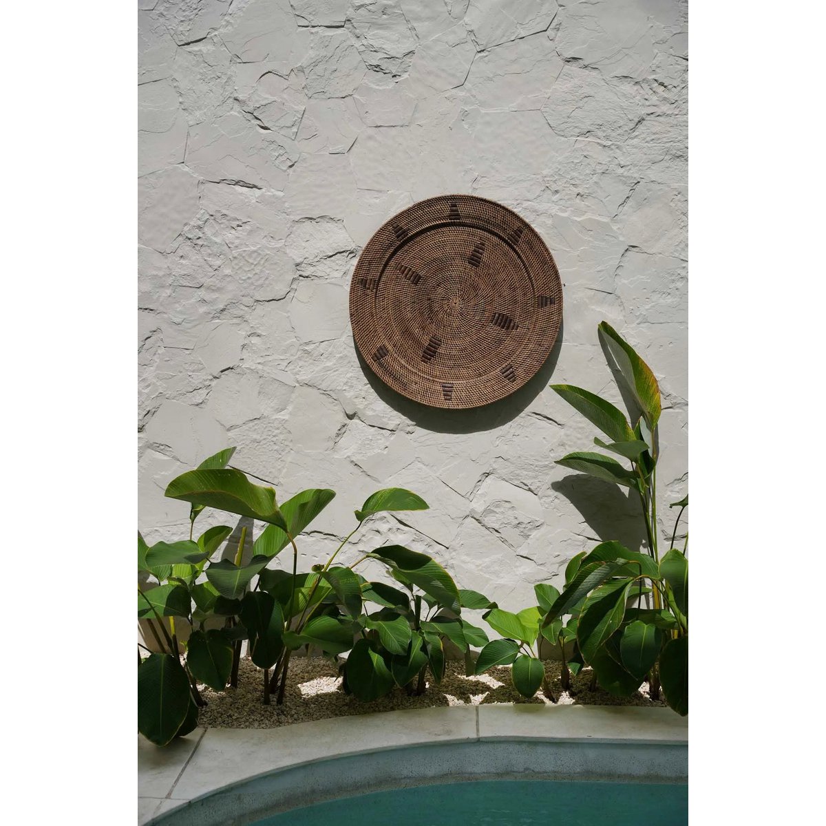 The Jasmine Plate - Brown - L - LUXONAS HOME