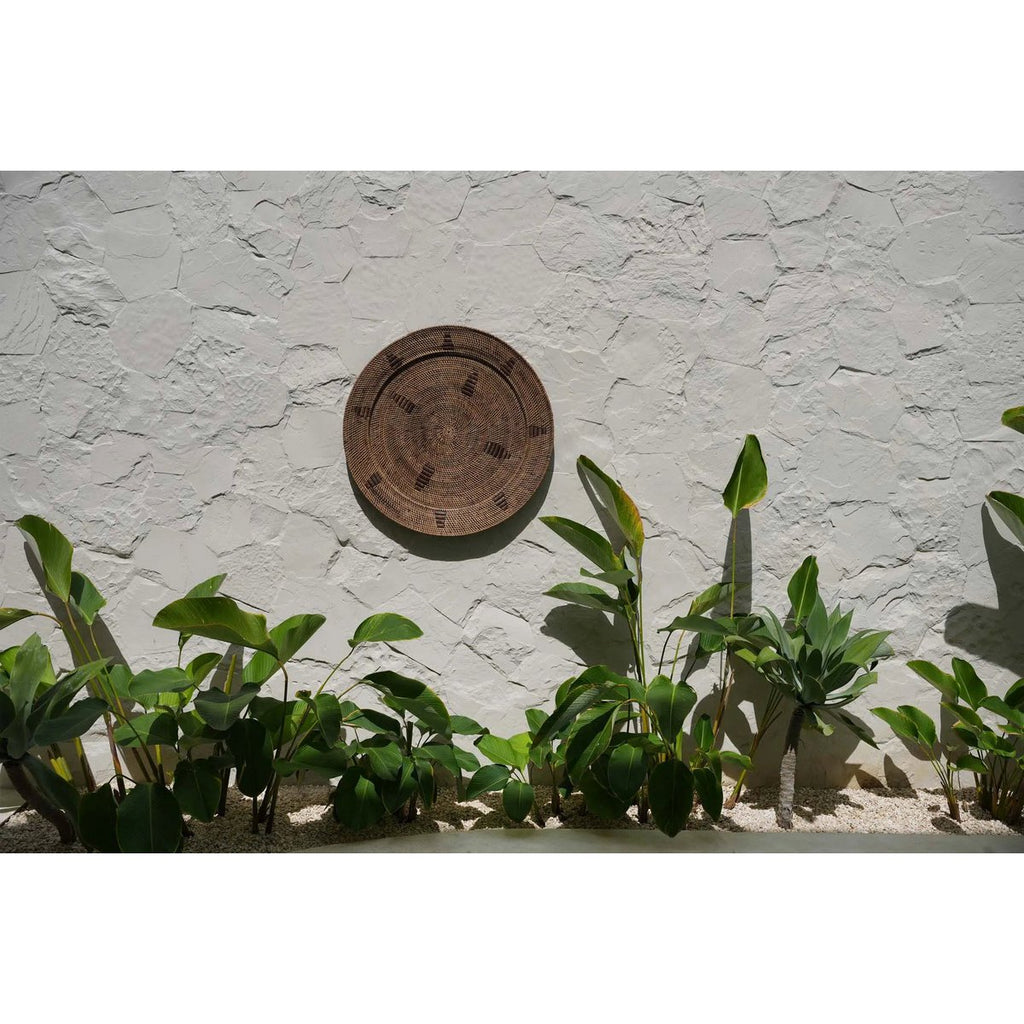 The Jasmine Plate - Brown - XL - LUXONAS HOME