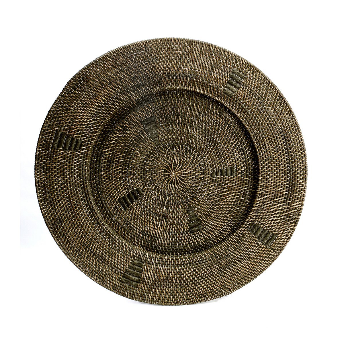 The Jasmine Plate - Brown - XL - LUXONAS HOME