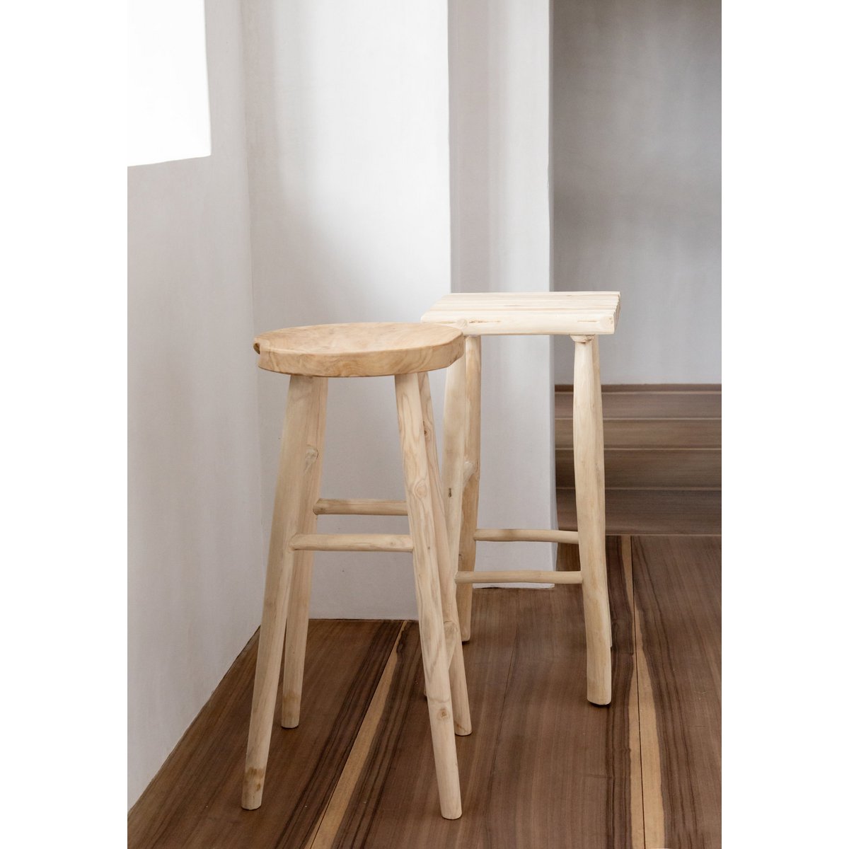 The Kedut Bar Stool - Natural - LUXONAS HOME