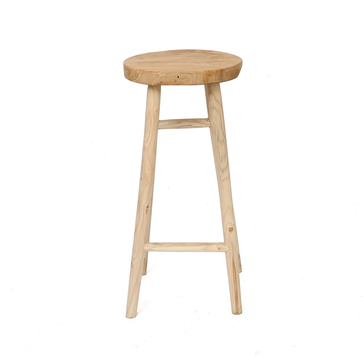 The Kedut Bar Stool - Natural - LUXONAS HOME