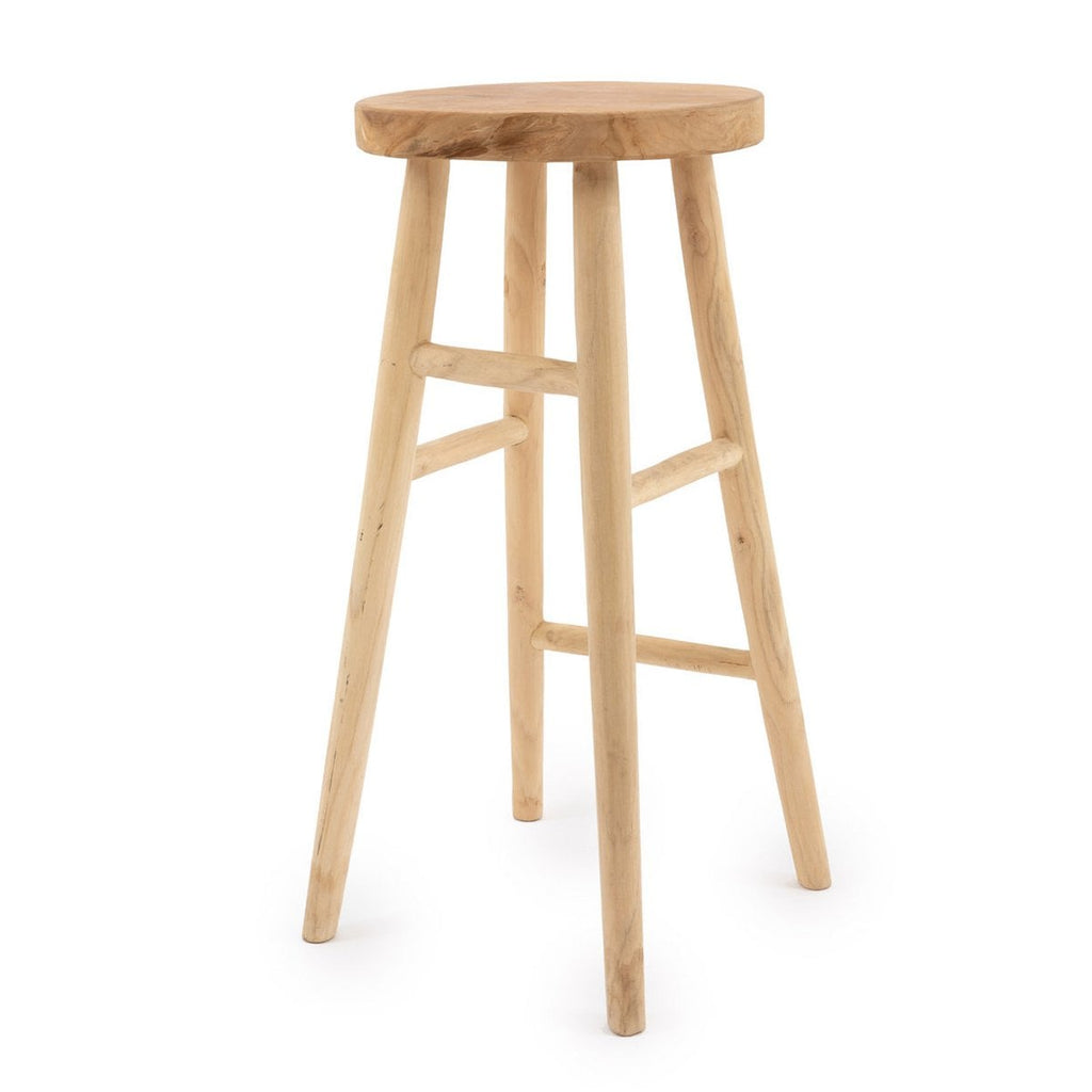 The Kedut Bar Stool - Natural - LUXONAS HOME