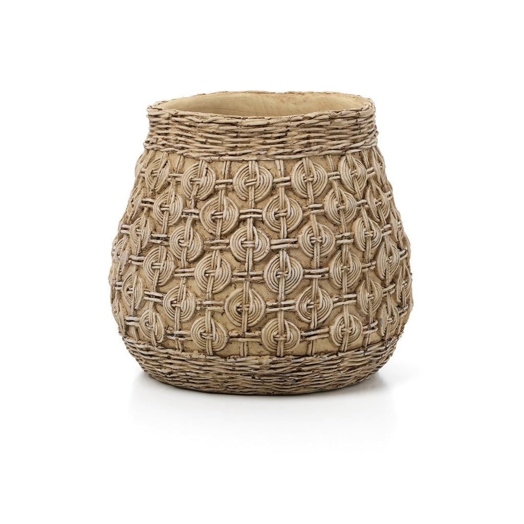 The Knot Concrete Planter - XL - LUXONAS HOME