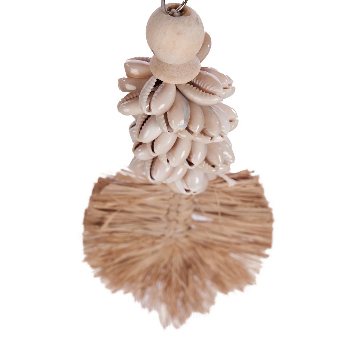 The Komodo Leaf Keychain - Natural - LUXONAS HOME