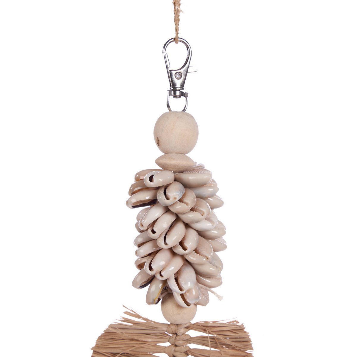 The Komodo Leaf Keychain - Natural - LUXONAS HOME