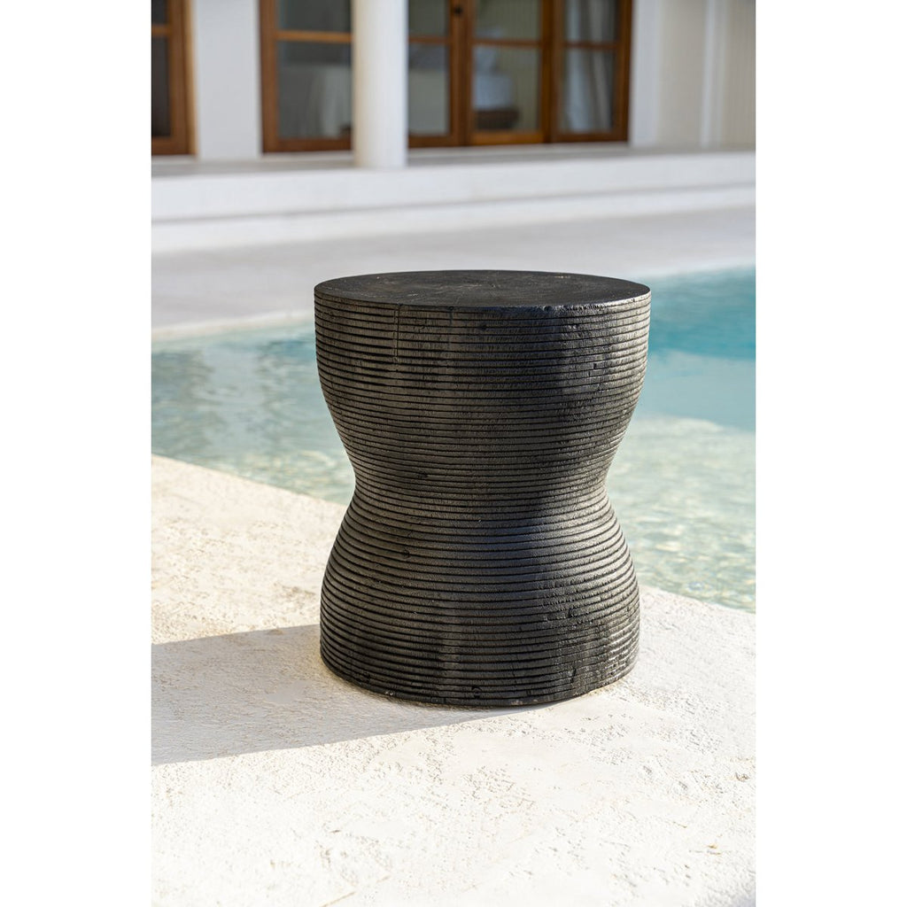 The Kotoran Stool - Black - LUXONAS HOME