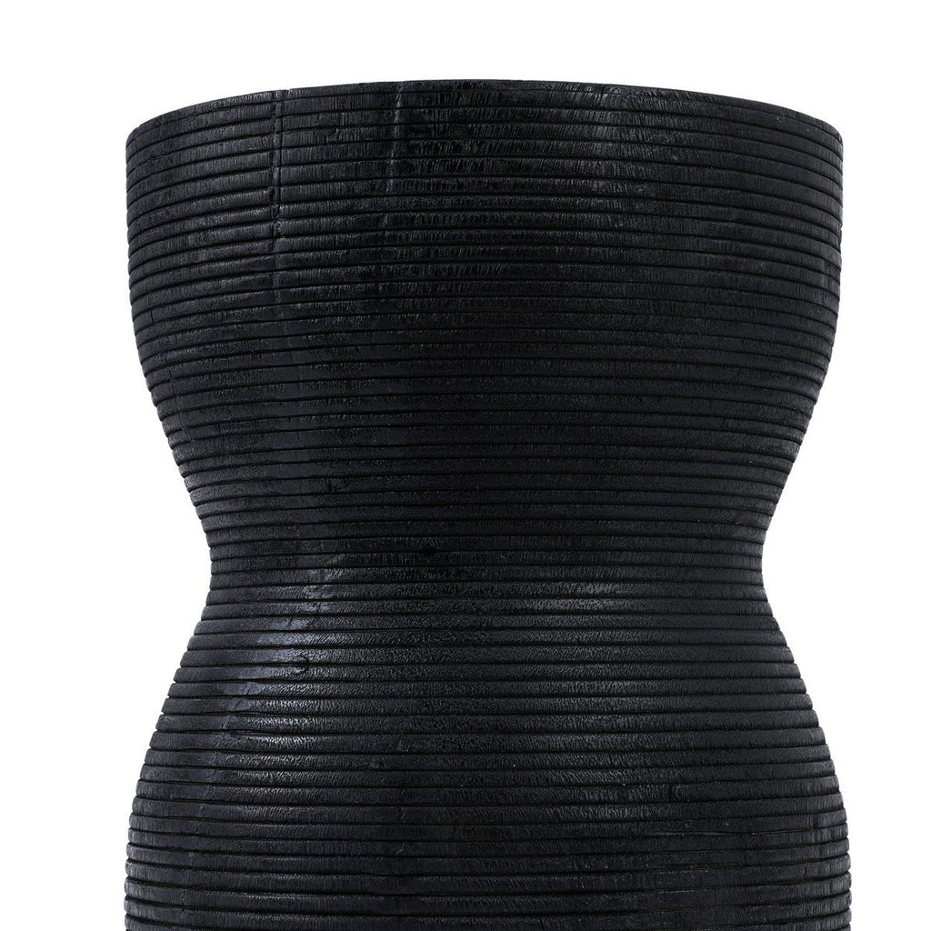 The Kotoran Stool - Black - LUXONAS HOME