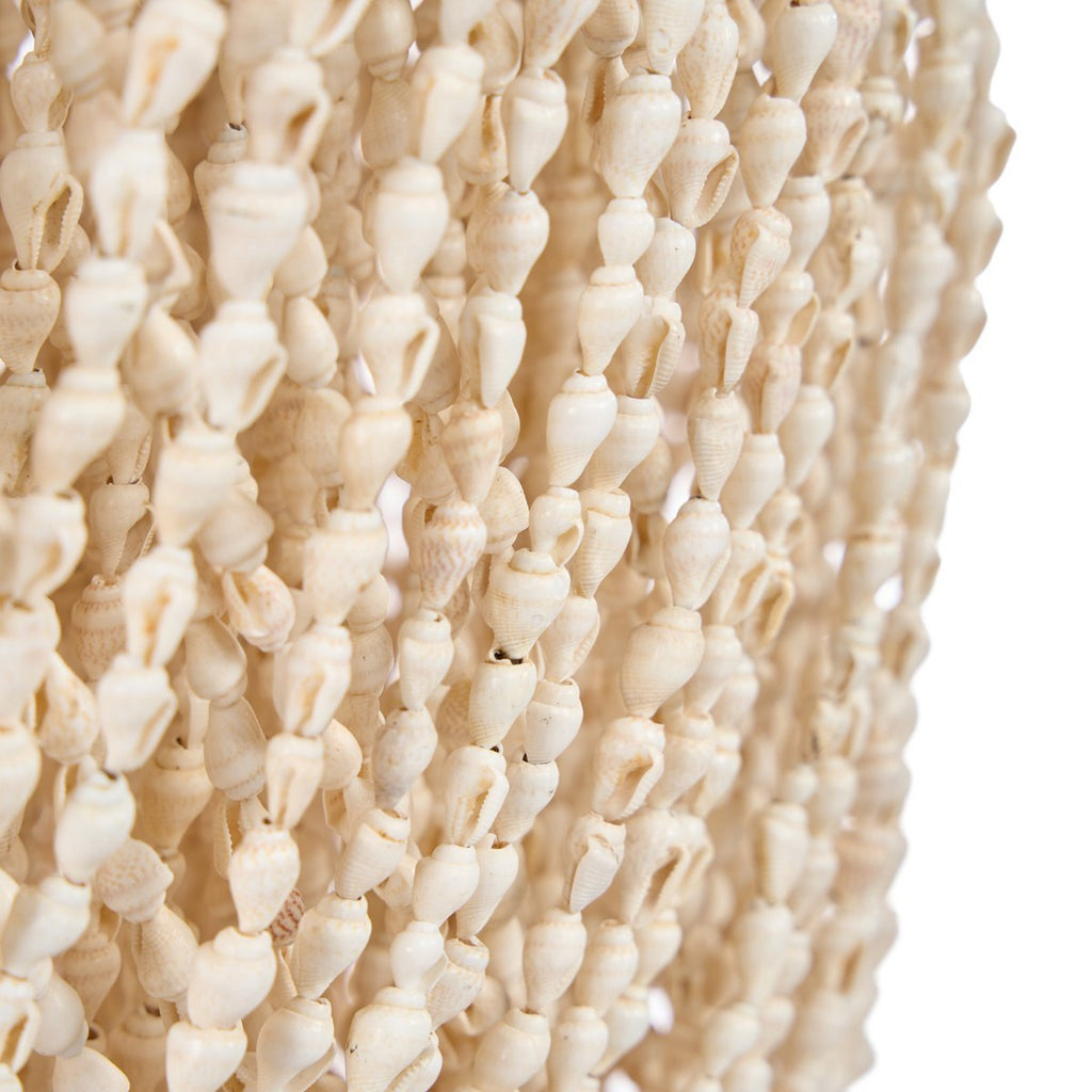 The Lagoon Shell Chandelier - Natural - L - LUXONAS HOME