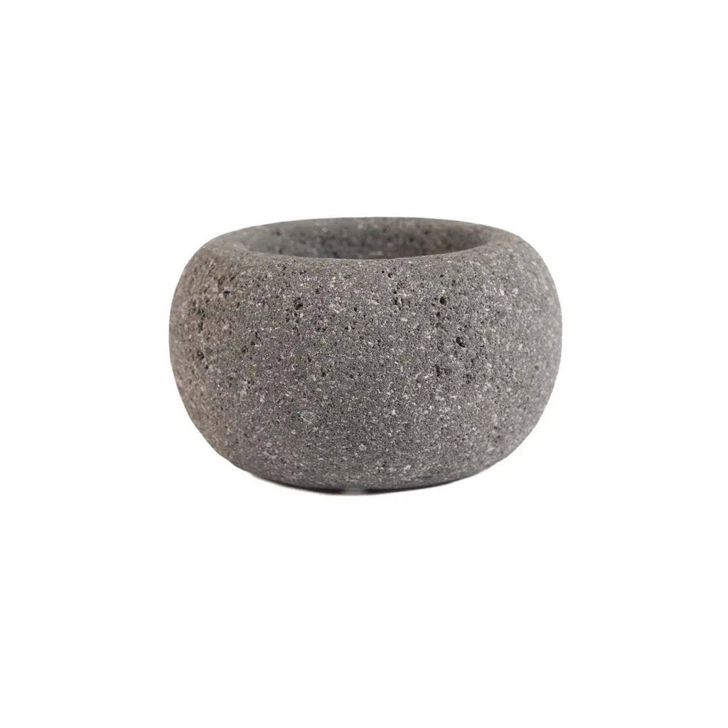 The Lava Stone Bowl - Black - XS - LUXONAS HOME