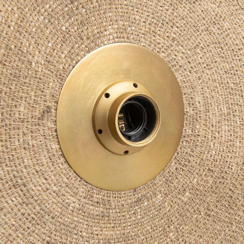 The Let's Groove Wall Lamp - Natural Brass - M - LUXONAS HOME