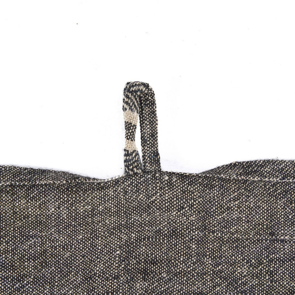 The Linen Dash Kitchen Towel - Natural Black - 50x70 - LUXONAS HOME
