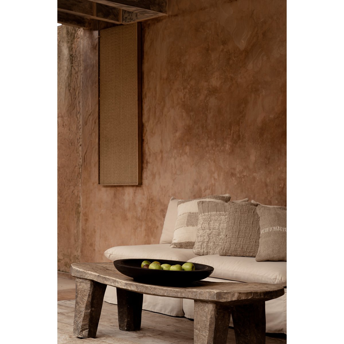 The Linen Edit Cushion Cover - Natural - LUXONAS HOME