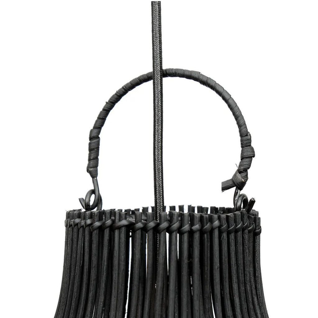 The Lobster Trap Pendant - Black - L - LUXONAS HOME