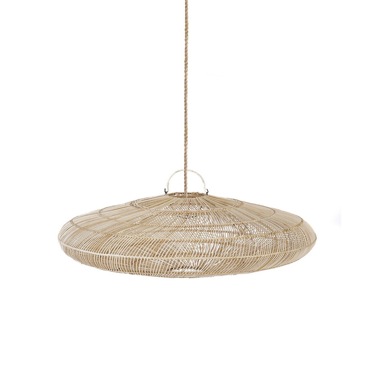 The Macaron Pendant - Natural - L - LUXONAS HOME