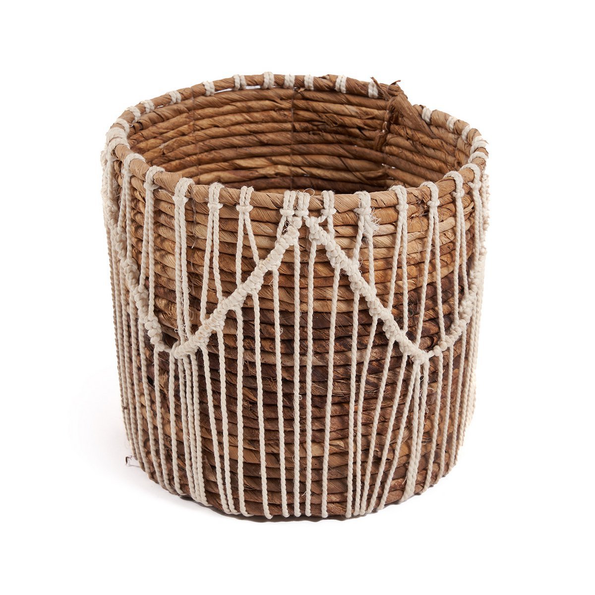 The Macra - mazing Basket - Natural White - L - LUXONAS HOME