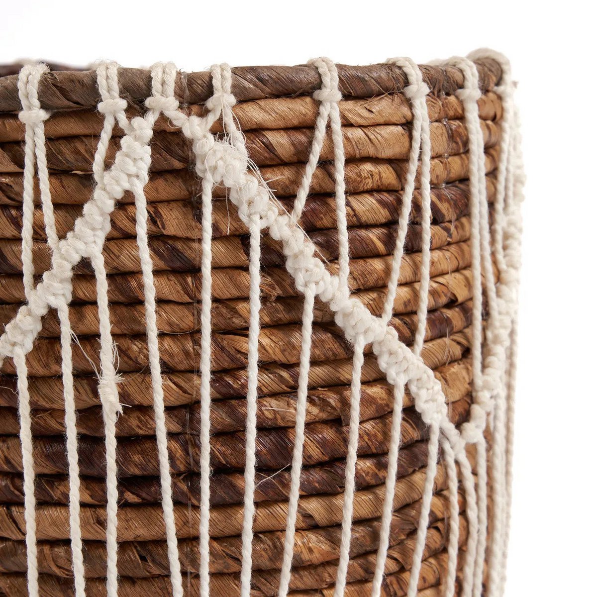 The Macra - mazing Basket - Natural White - M - LUXONAS HOME