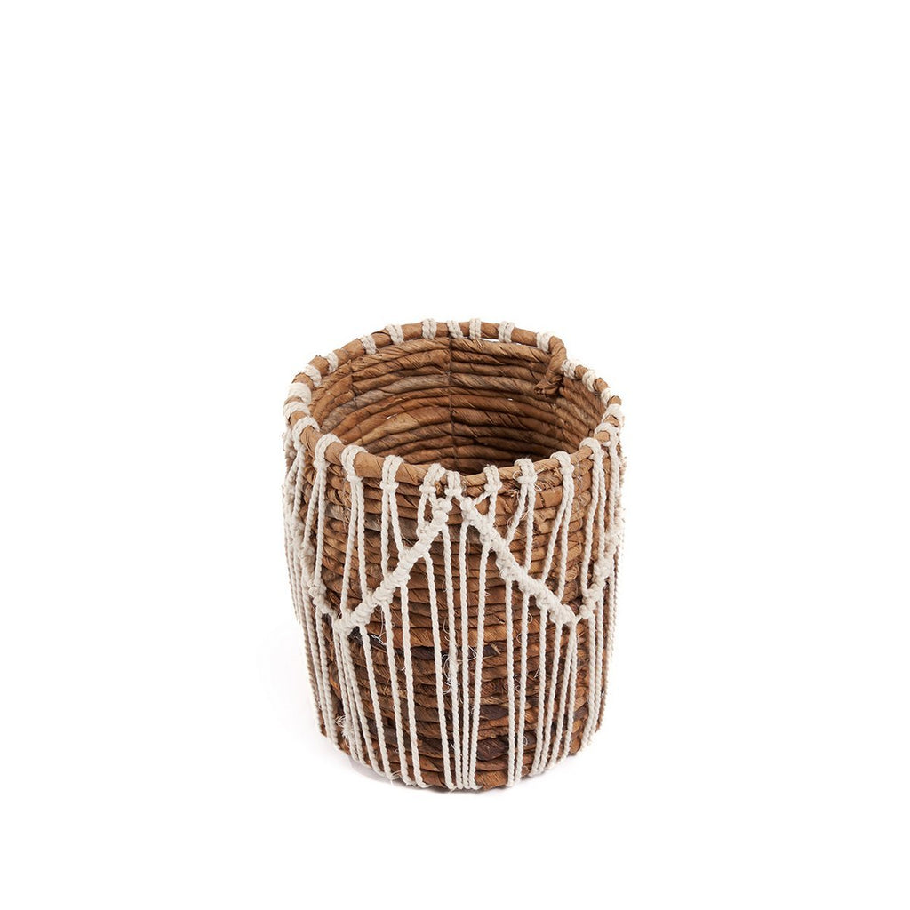 The Macra - mazing Basket - Natural White - S - LUXONAS HOME