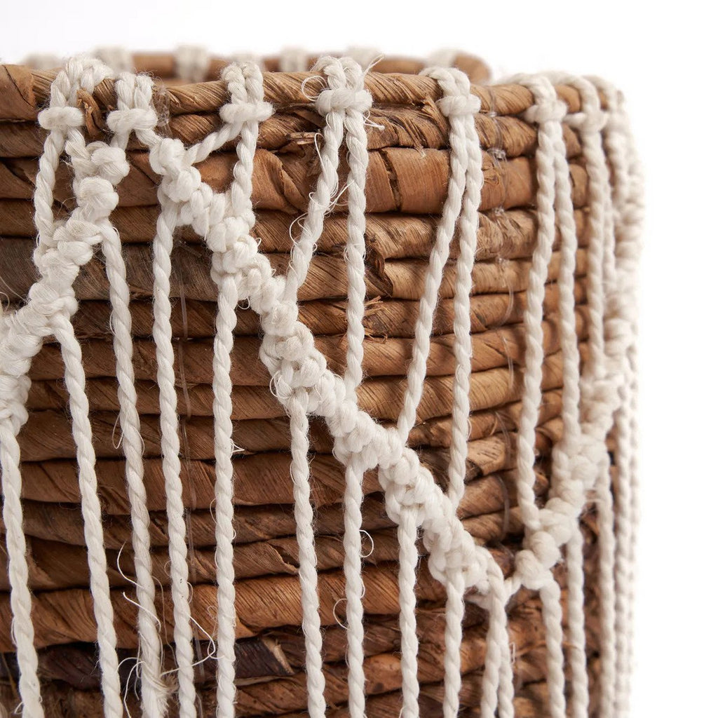 The Macra - mazing Basket - Natural White - S - LUXONAS HOME