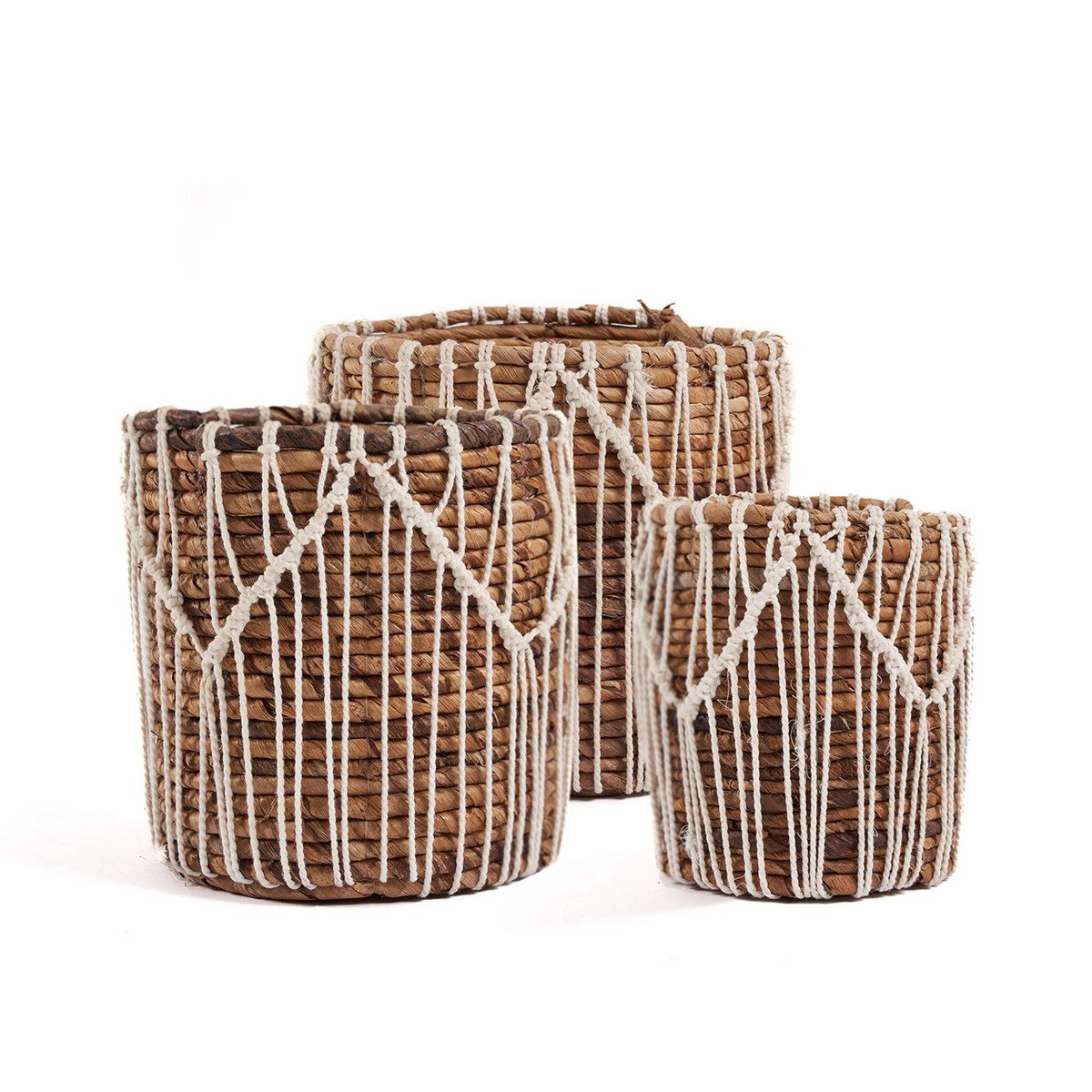 The Macra - mazing Basket - Natural White - S - LUXONAS HOME
