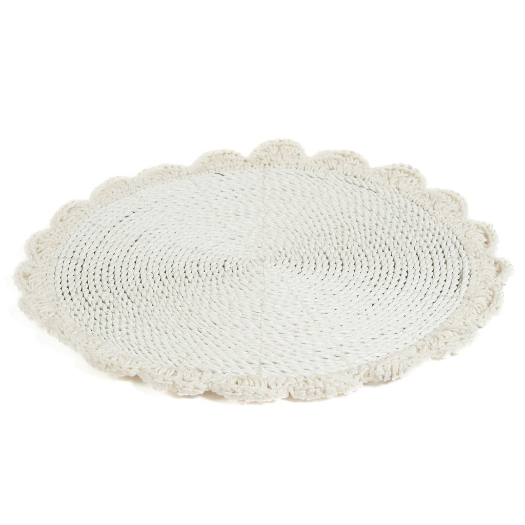 The Macrame Marriage Placemat - Natural - LUXONAS HOME