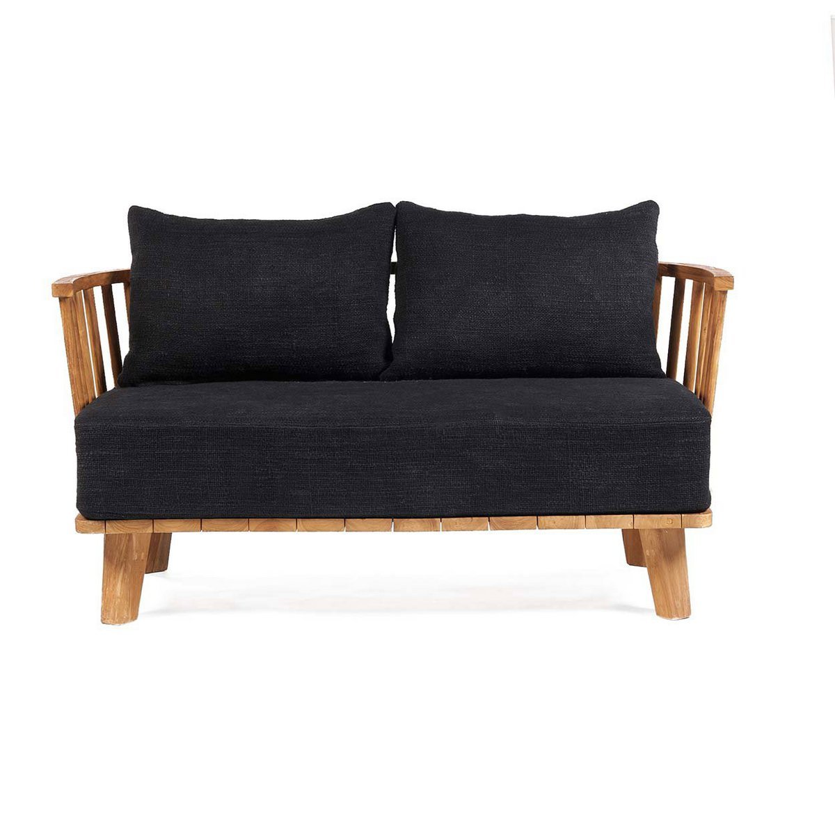 The Malawi Two Seater - Natural Black - LUXONAS HOME