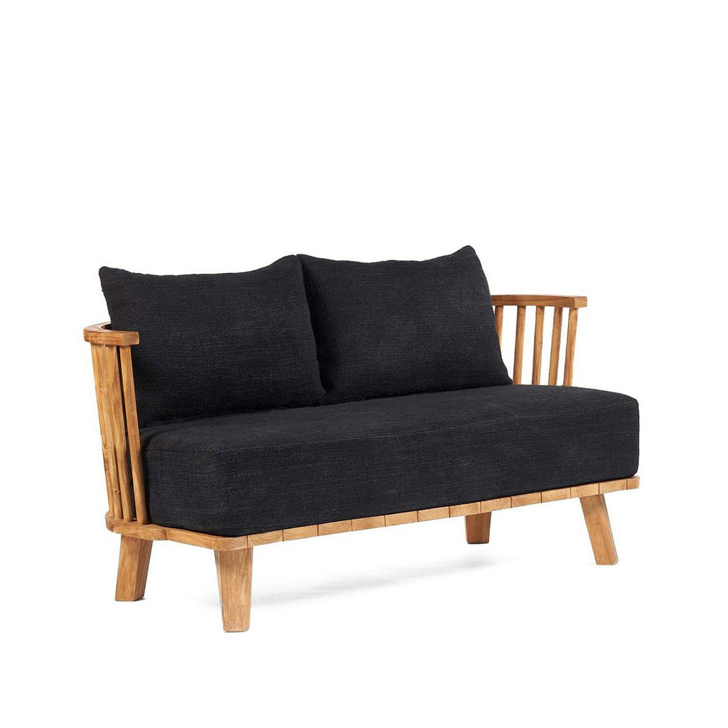The Malawi Two Seater - Natural Black - LUXONAS HOME