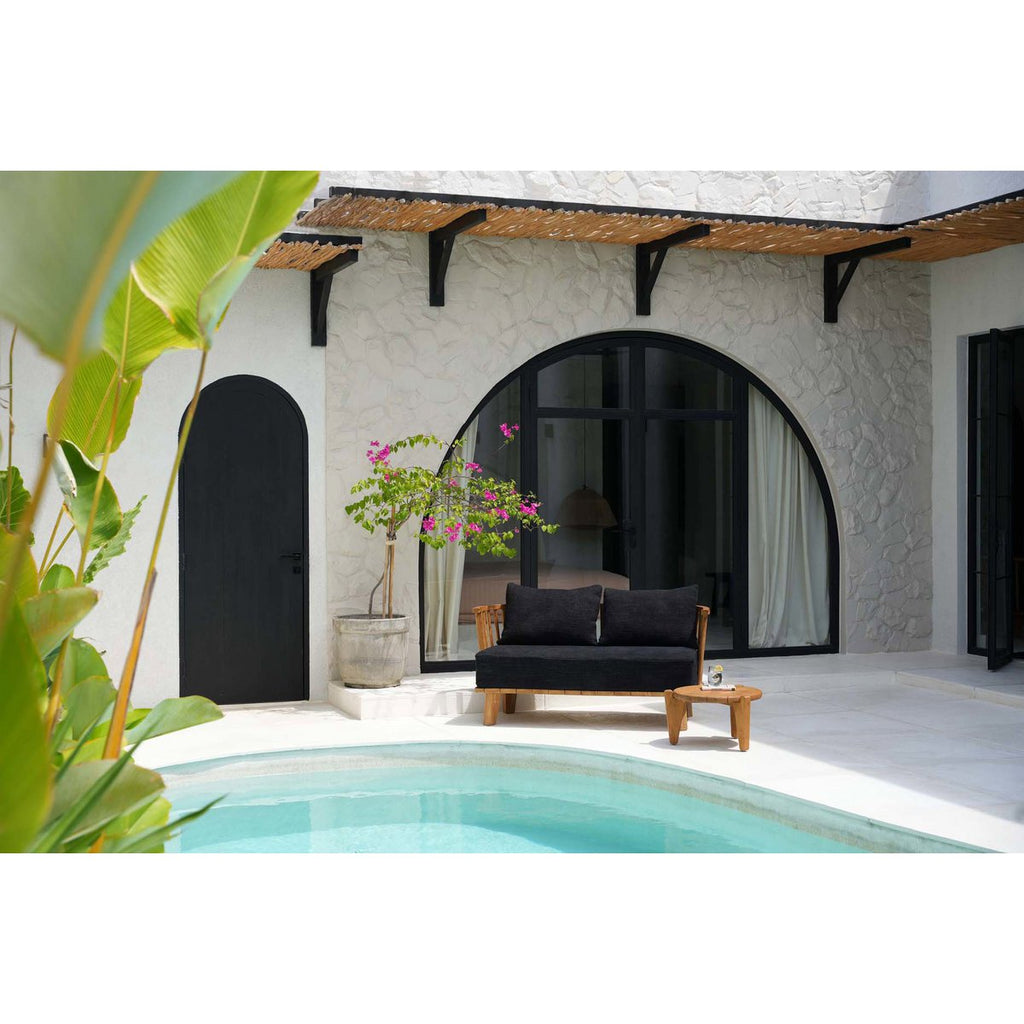 The Malawi Two Seater - Natural Black - LUXONAS HOME