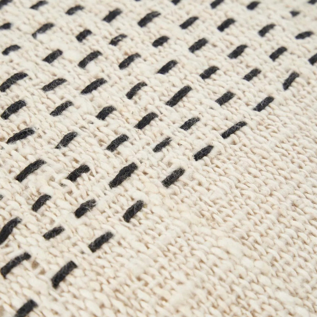 The Misty Cushion Cover - Natural Black - LUXONAS HOME