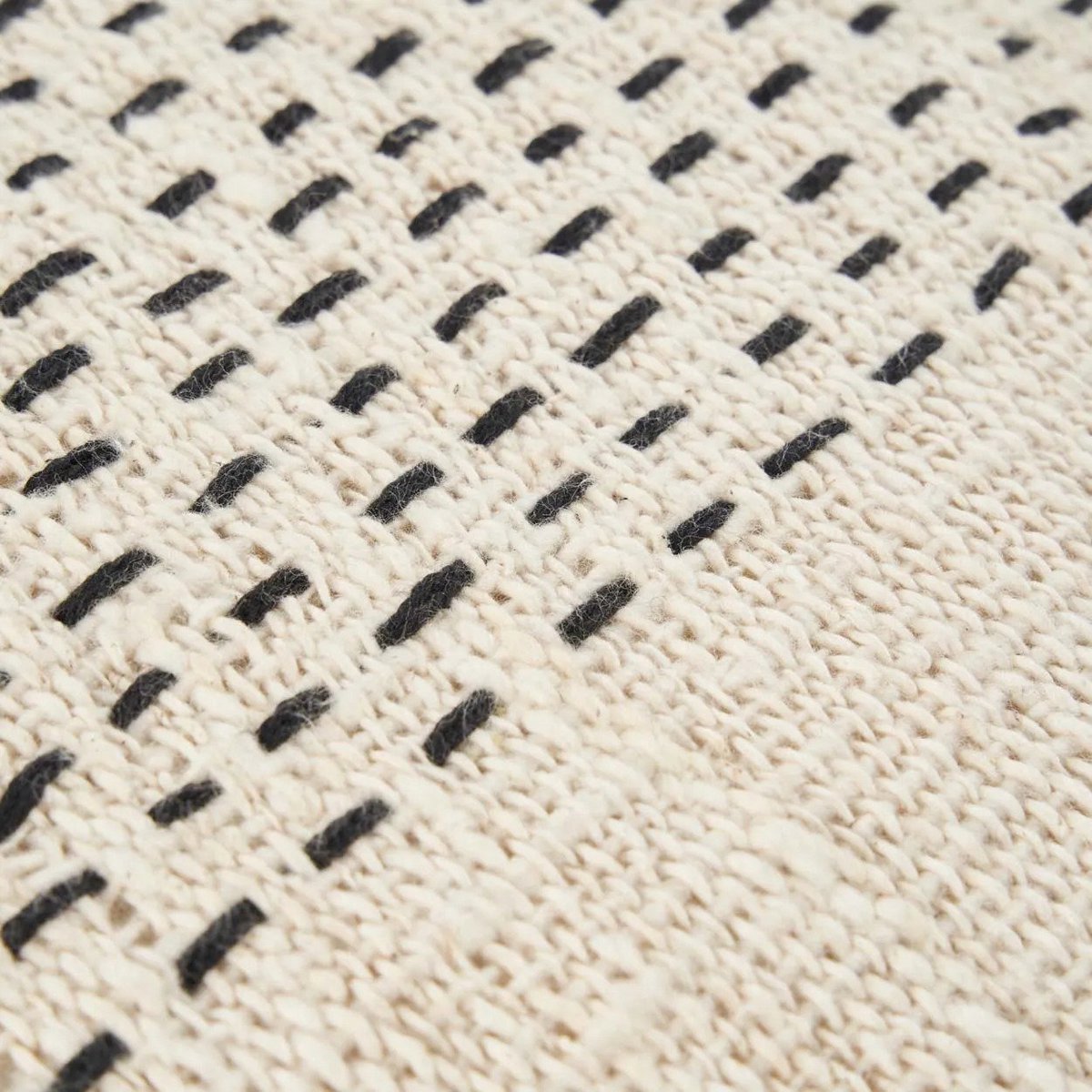 The Misty Cushion Cover - Natural Black - LUXONAS HOME