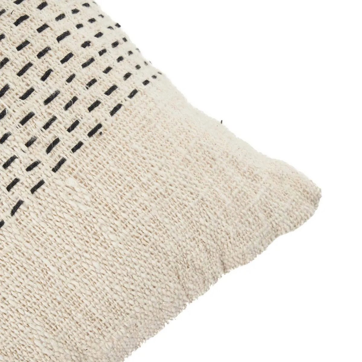The Misty Cushion Cover - Natural Black - LUXONAS HOME