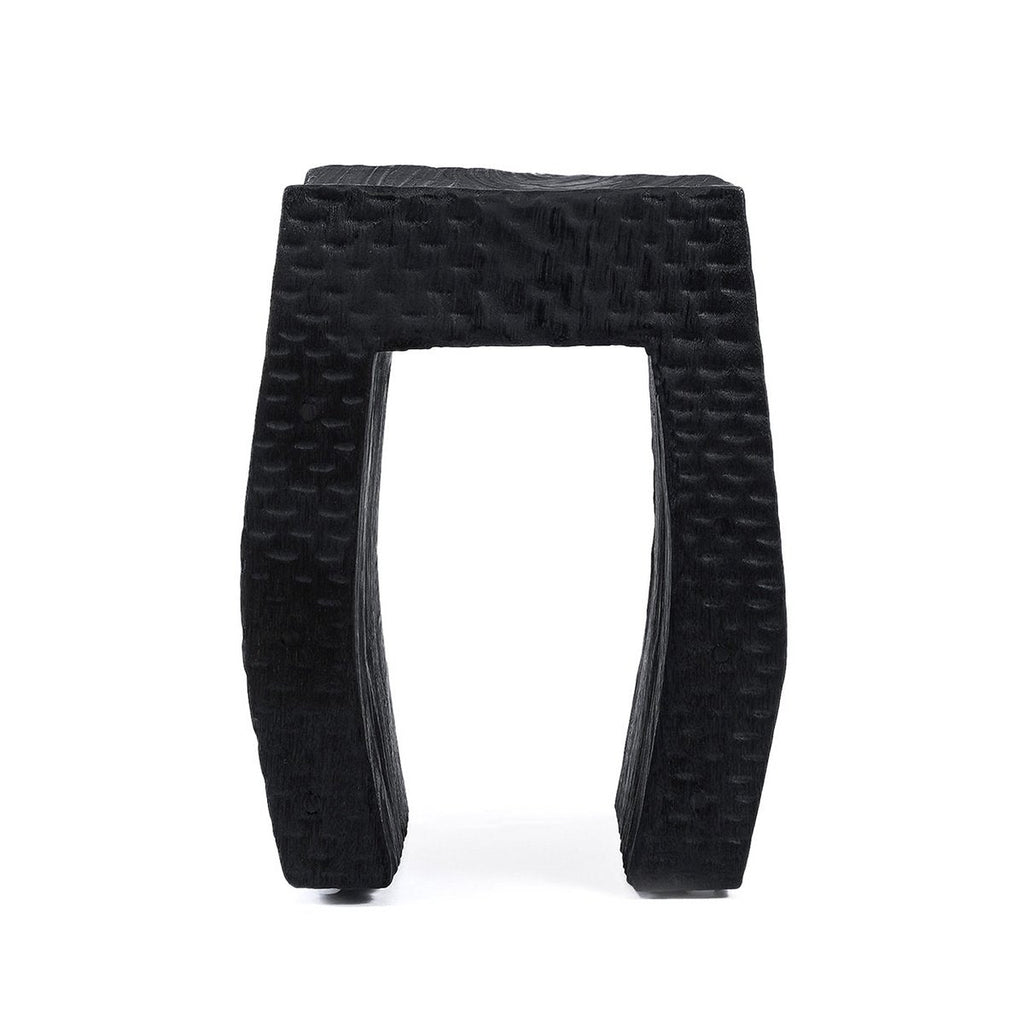 The Montano Stool - Black - LUXONAS HOME