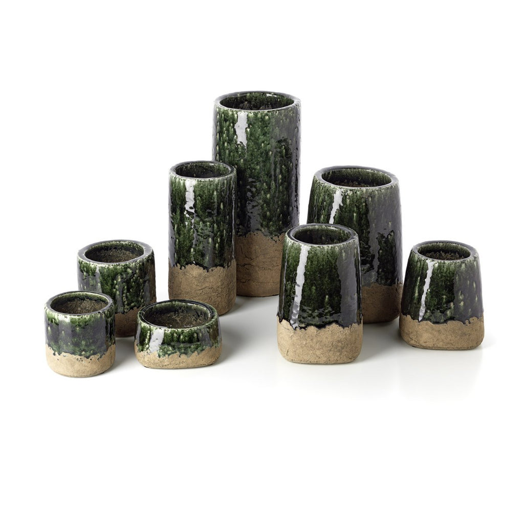 The Moss Planter - Concrete Green - S - LUXONAS HOME