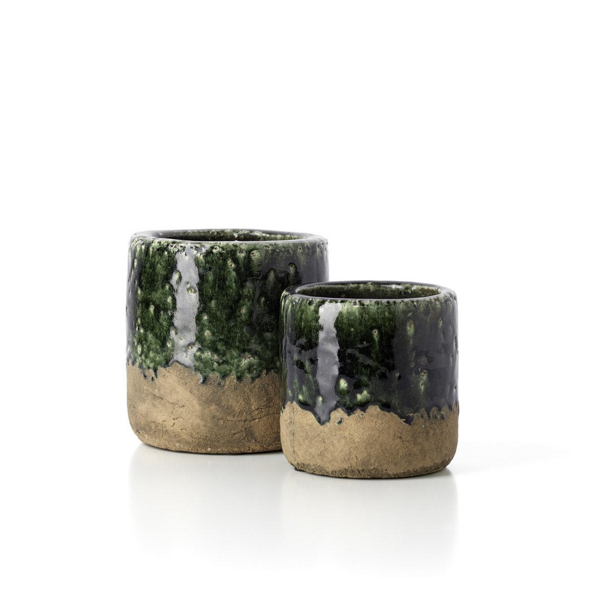 The Moss Planter - Concrete Green - S - LUXONAS HOME