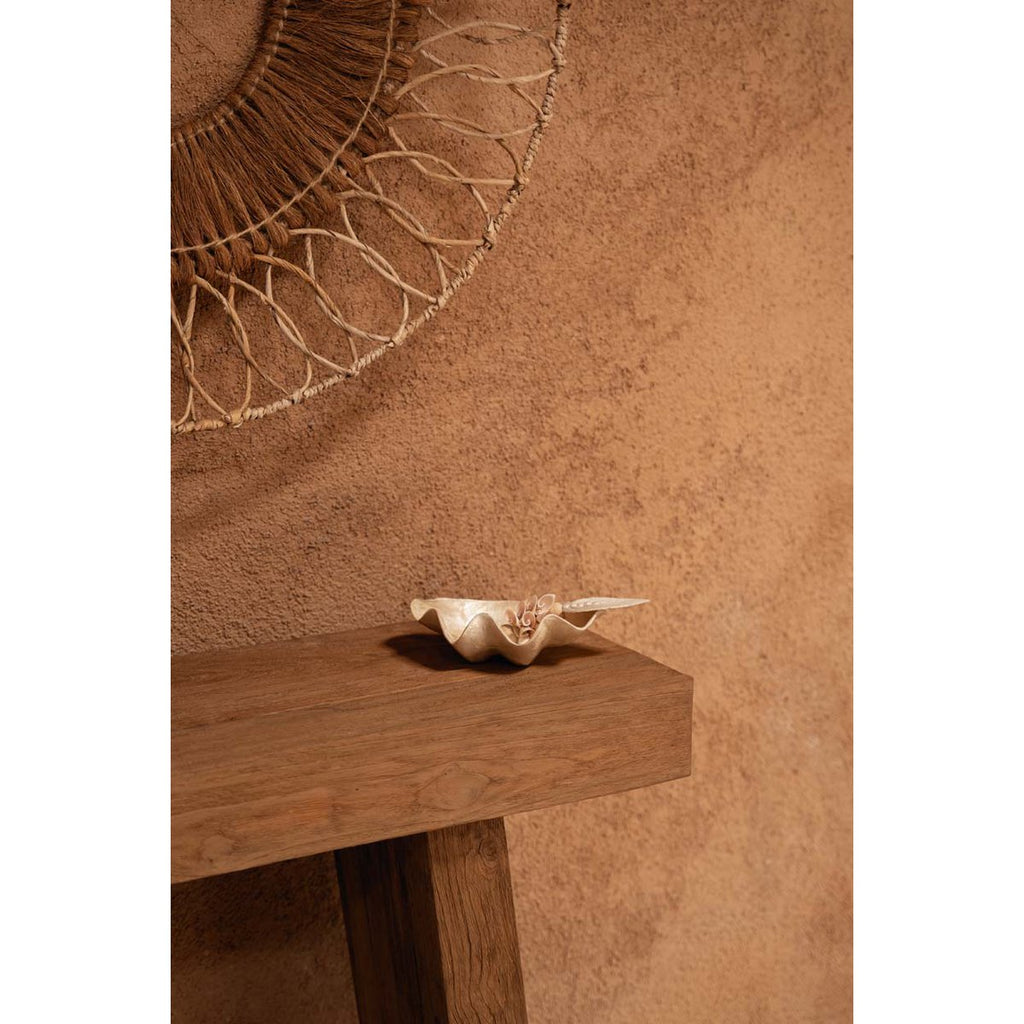 The Mother of Pearl Soap Dish - White - M - LUXONAS HOME