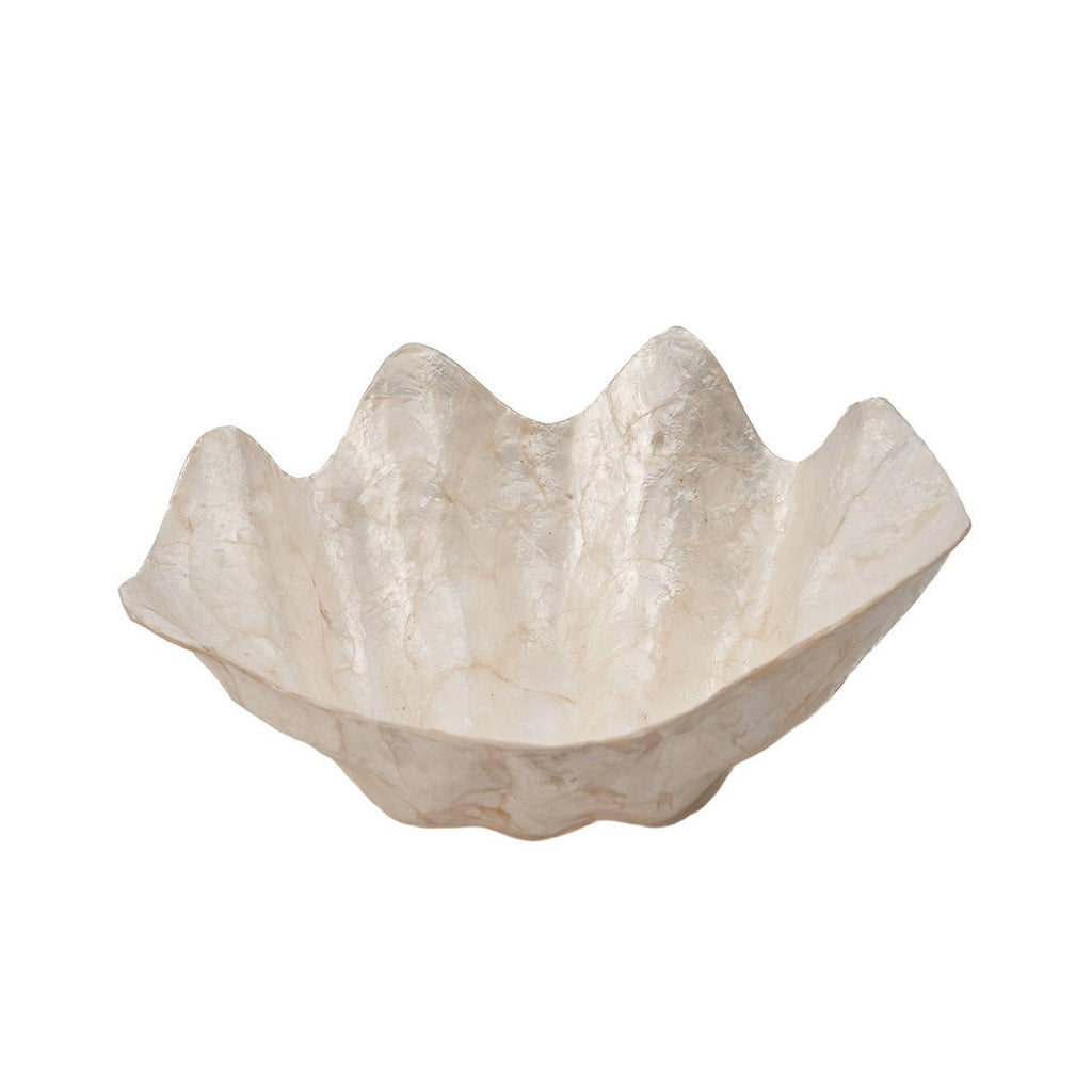 The Mother of Pearl Soap Dish - White - M - LUXONAS HOME